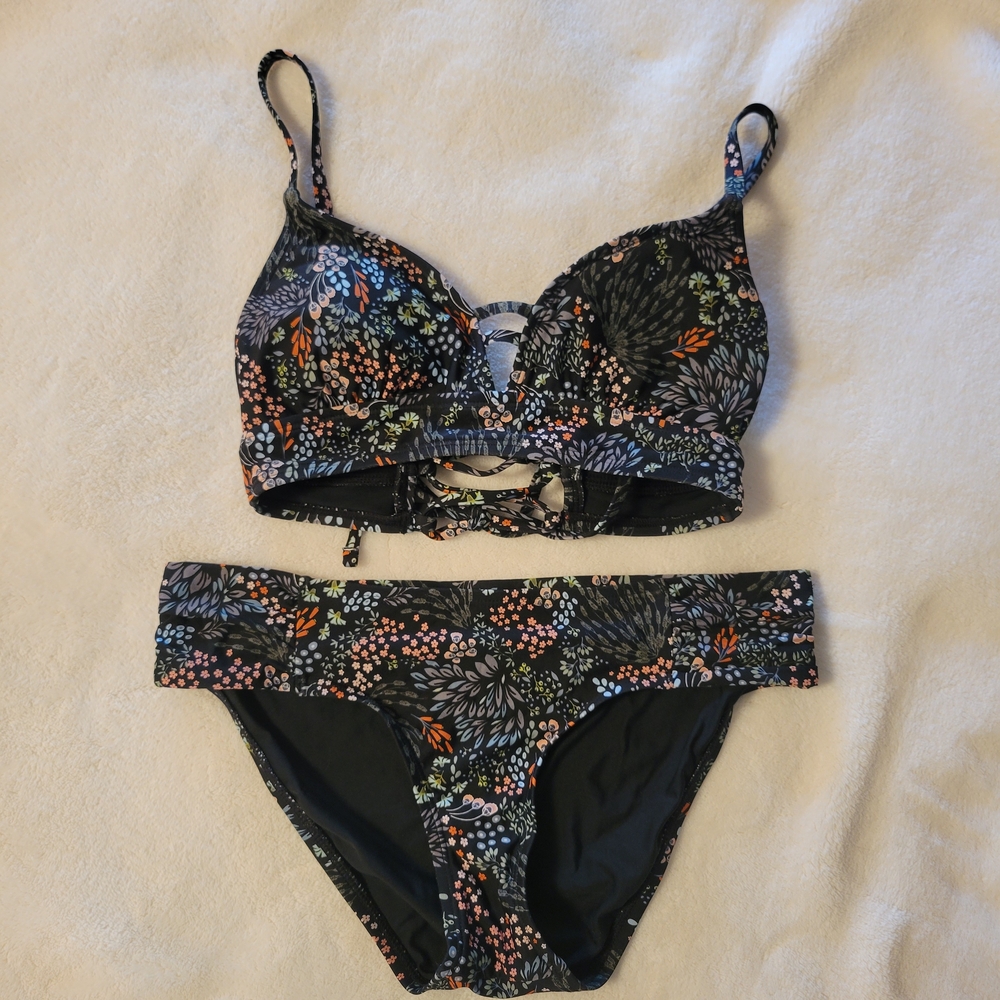 Floral Print Women's Bikini Set